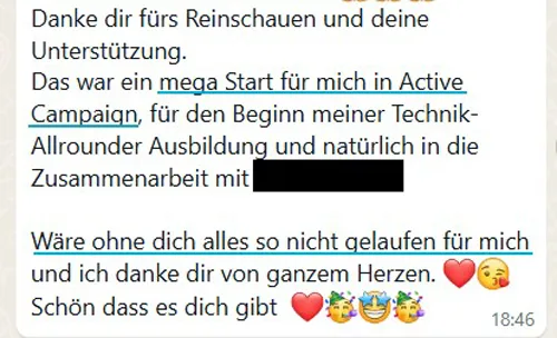 Feedback Fortbildung Technik Allrounder