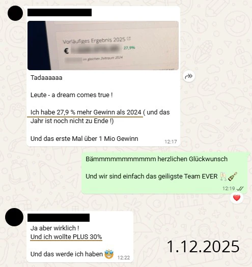 Feedback mehr Umsatz