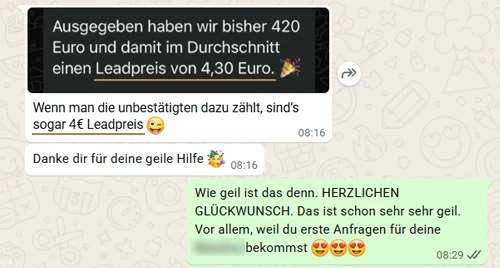 Feedback mehr Umsatz