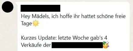 Feedback mehr Umsatz