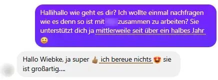 Feedback vom glücklichen Kunden eines vermittelten Technik Allrounders