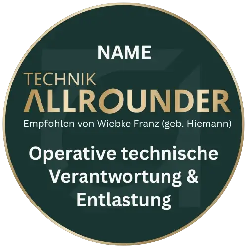 Beispielbadge Technik Allrounder